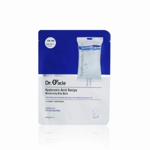 Hyaluronic Acid Recipe Moisturizing Blue Mask